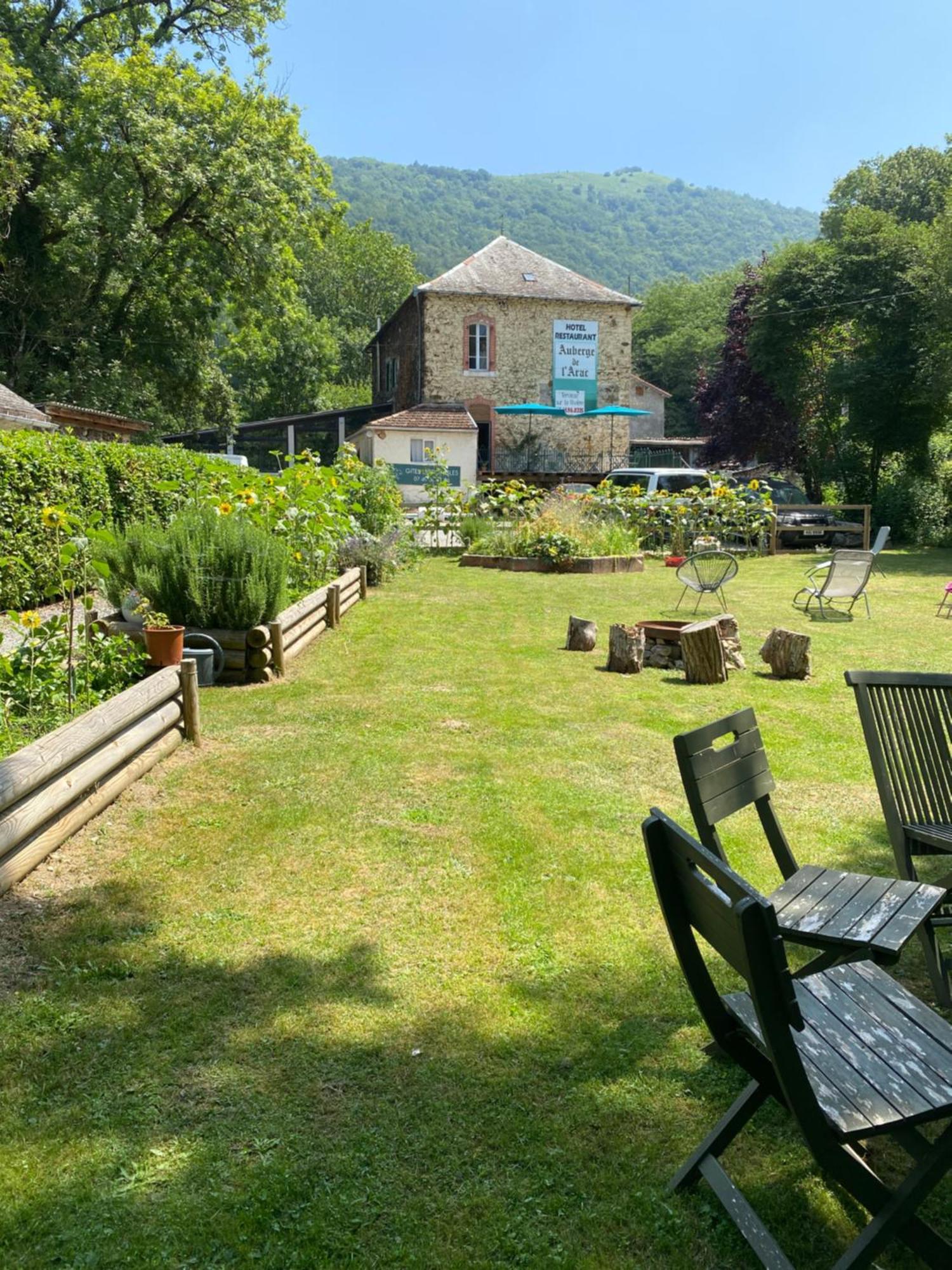 Gites Libellule At Auberge De L'Arac, Bar, Restaurant Aleu Екстериор снимка
